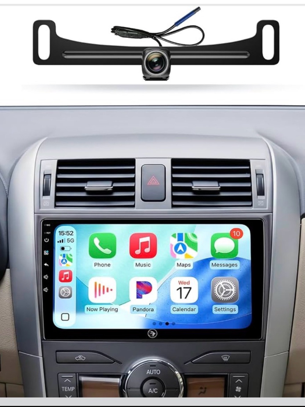 Linux Car Stereo for 2008-2013 Toyota Corolla